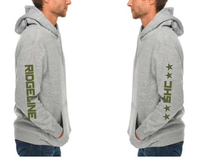Lane Seven - Premium Company Unisex Heavy Weight Hoodie with Rasta Ridgeline Farms logo