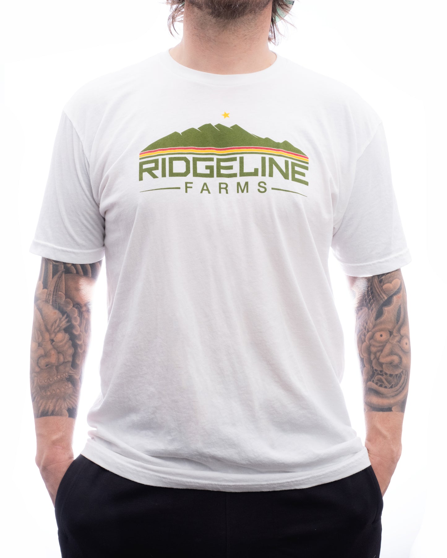 White Ridgeline Tee