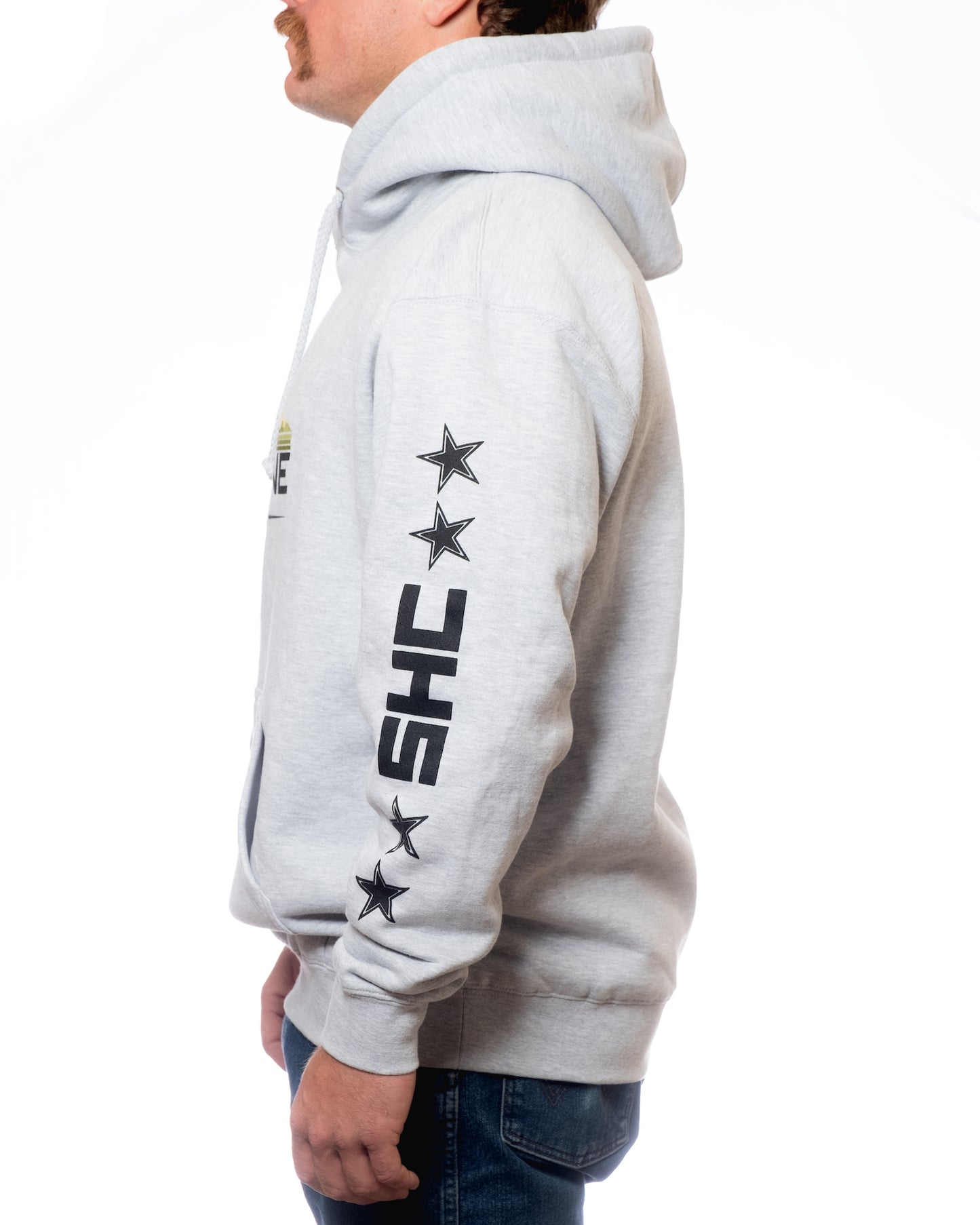 Independent Trading Company Unisex Heavy Weight Hoodie with Ridgeline Farms Camo Mountain logo