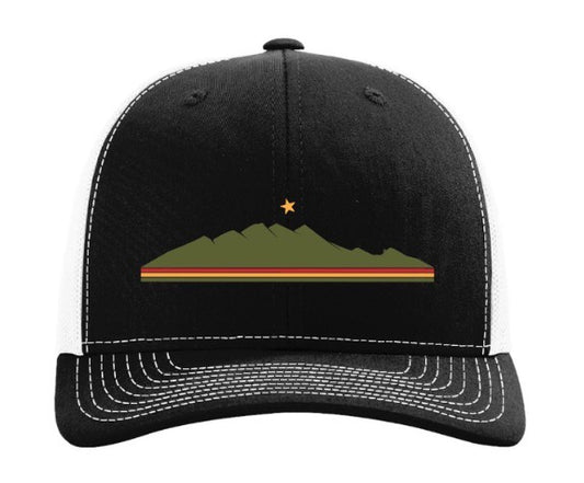 Monochromatic Logo Richardson 112 Classic Retro Rasta